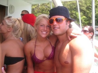 Illustration for article titled How Matthew Stafford Is Spending His Summer Vacation